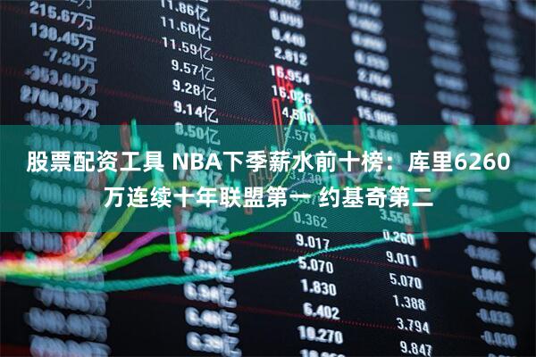 股票配资工具 NBA下季薪水前十榜：库里6260万连续十年联盟第一 约基奇第二